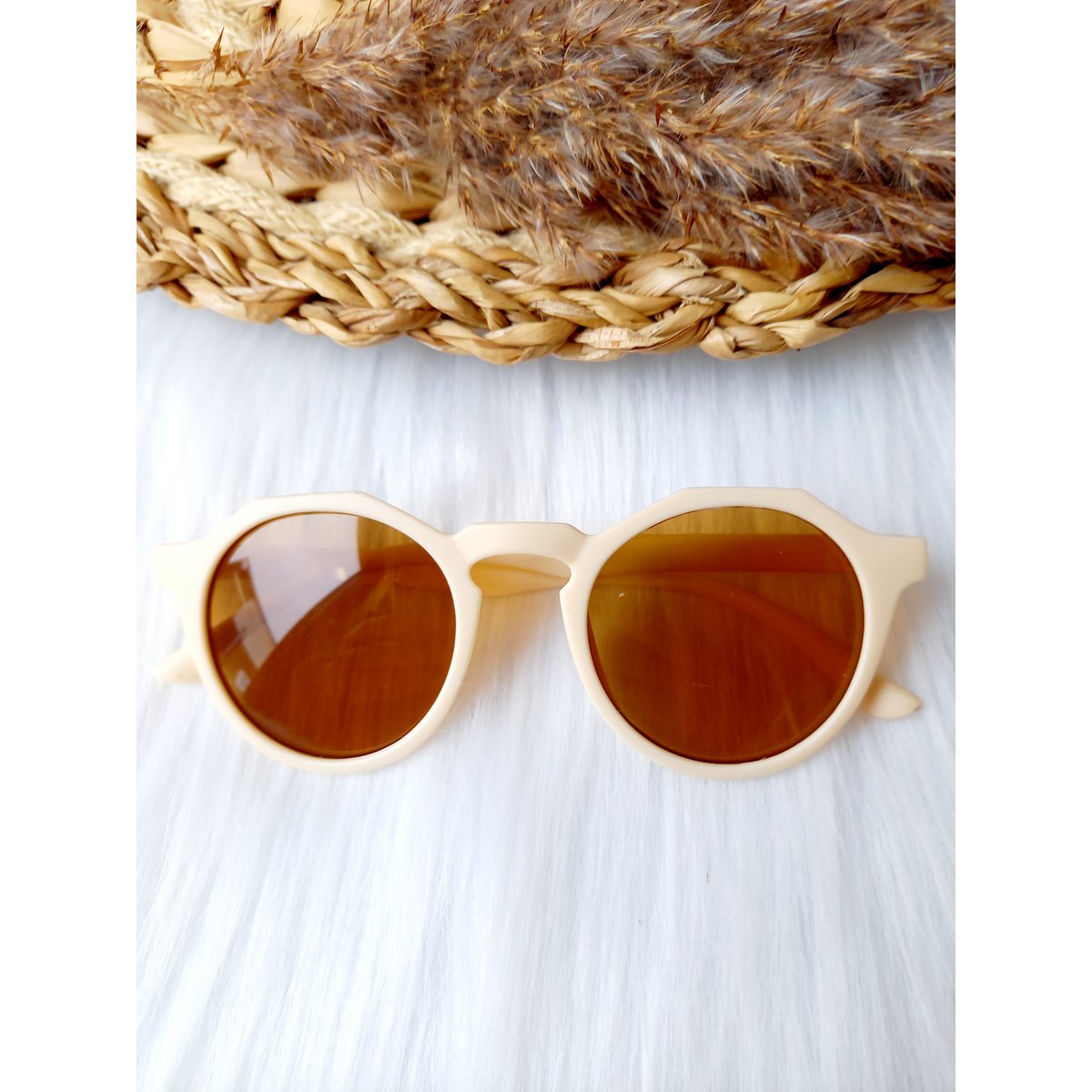 Kinderzonnebril Beach cream | zonnebril