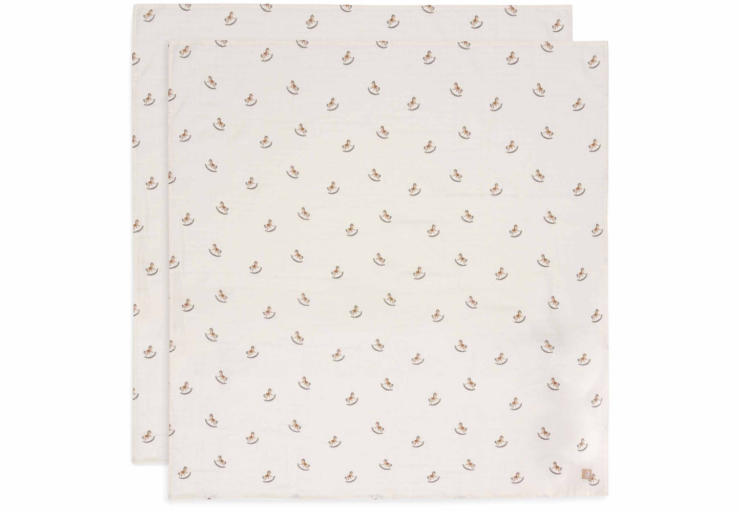 Hydrofiele Doek Large 115x115cm - Nostalgic Ride - 2 Stuks