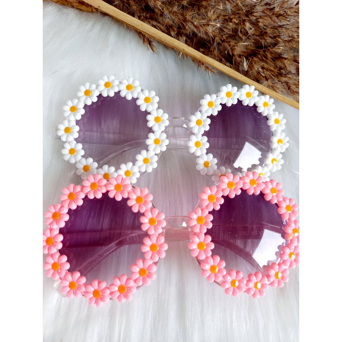 Zonnebril kids Madelief roze | kinderzonnebril