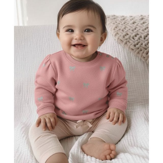 Ballerina Baby Sweater Bow | Zefier