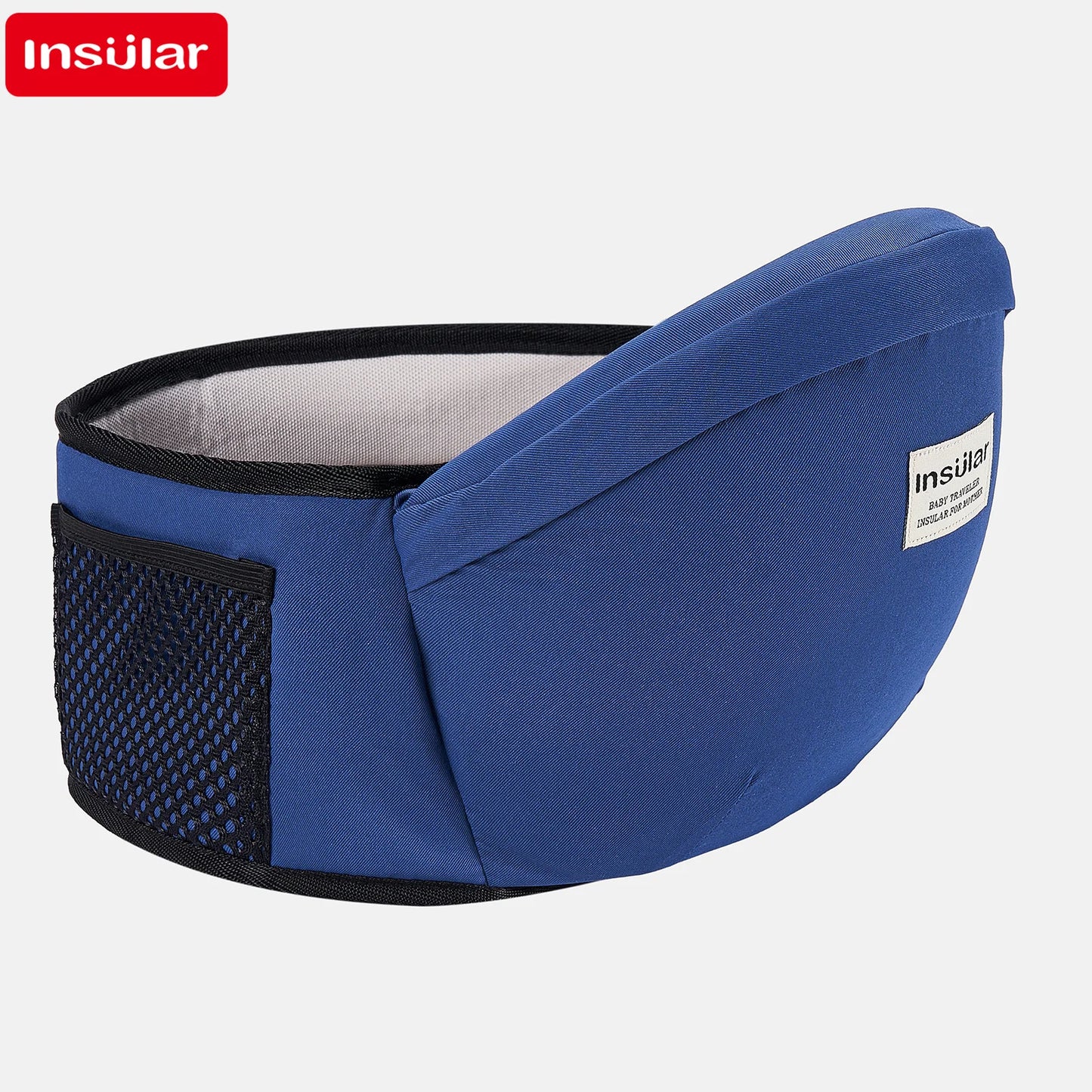 Ergonomische Baby Draagriem met Heupzitje ,Verstelbare Heupdrager & Rugsteun