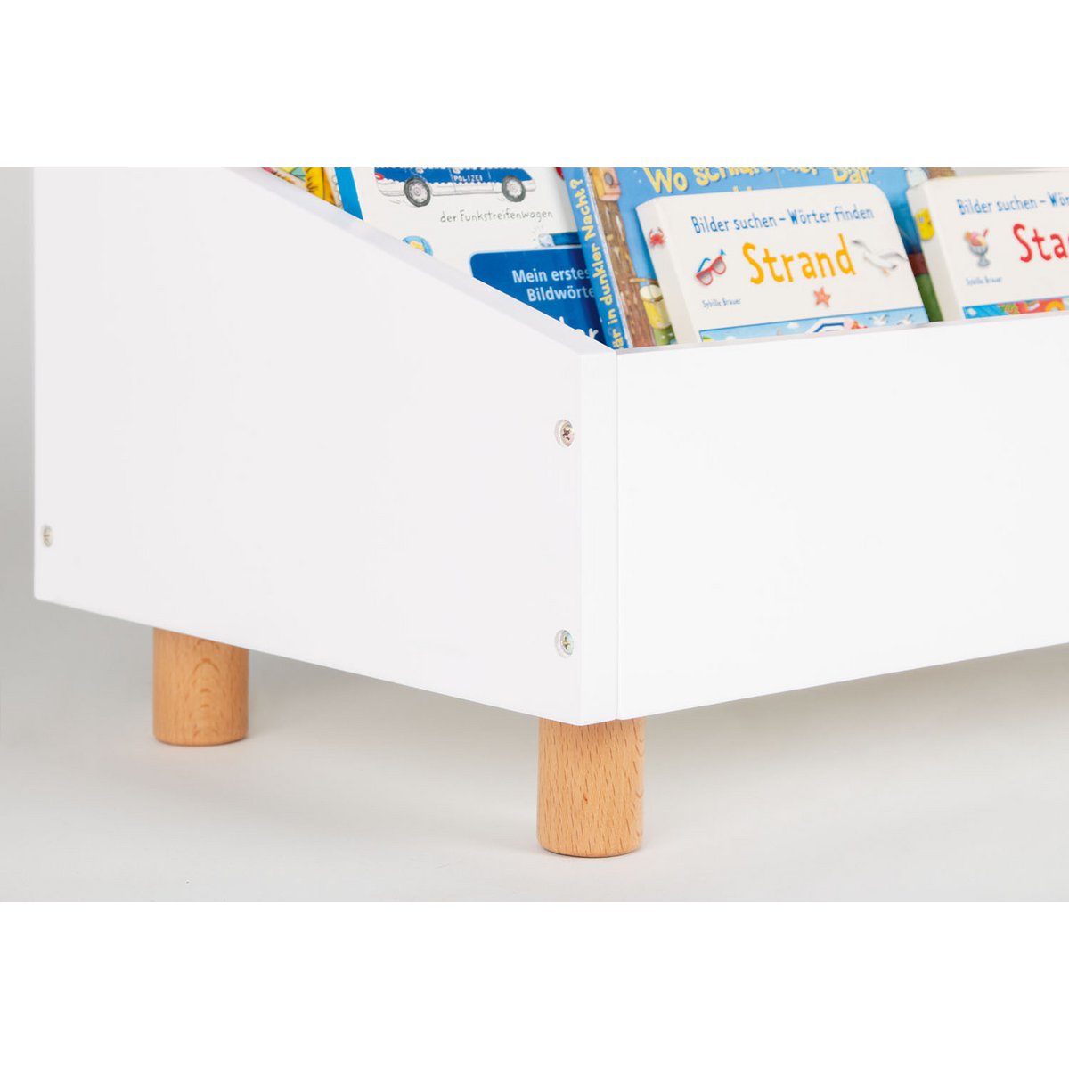 Boekenplank “Ando” – MDF Wit Gelakt, Scandinavisch Design | Pinolino®