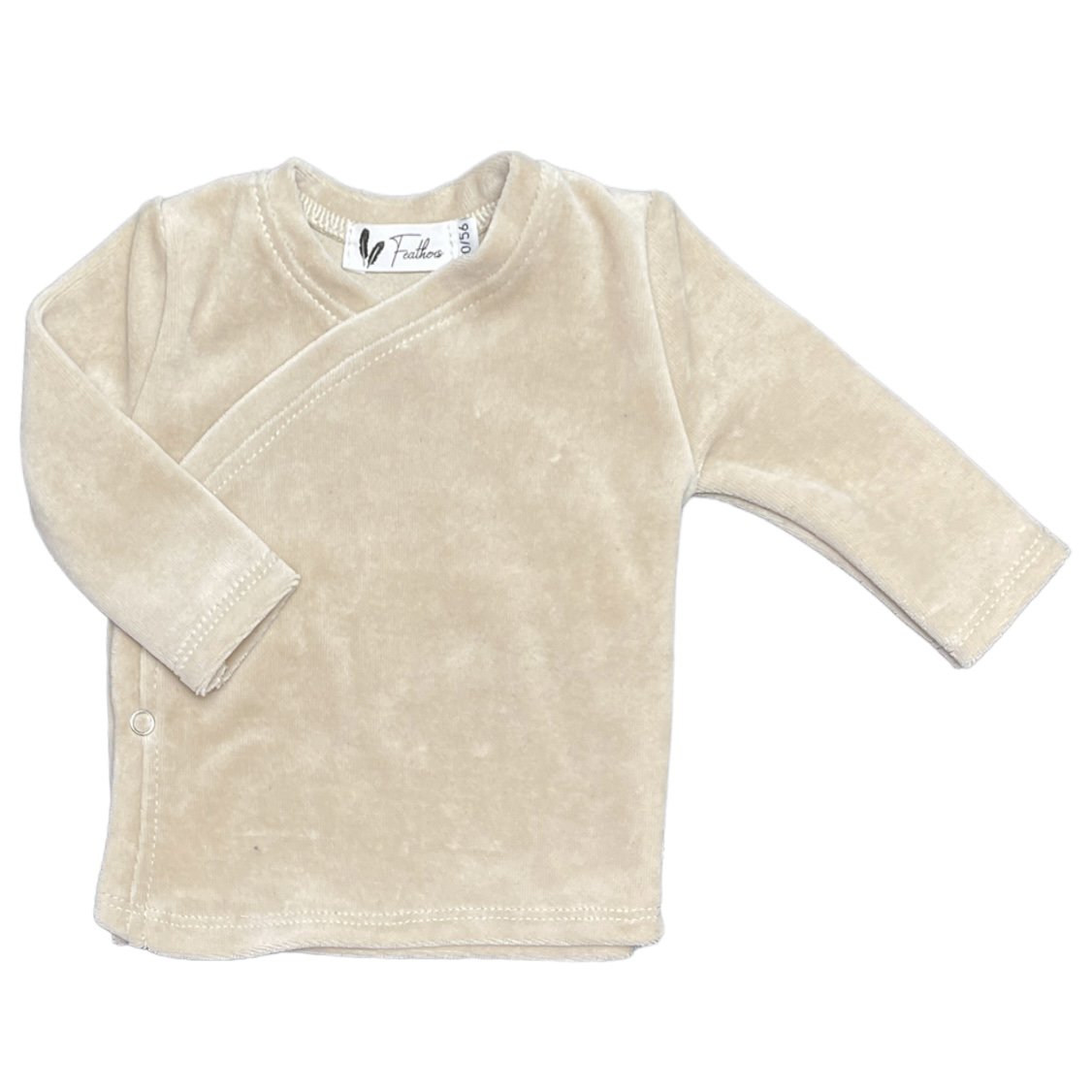 Overslagshirtje nicky light beige