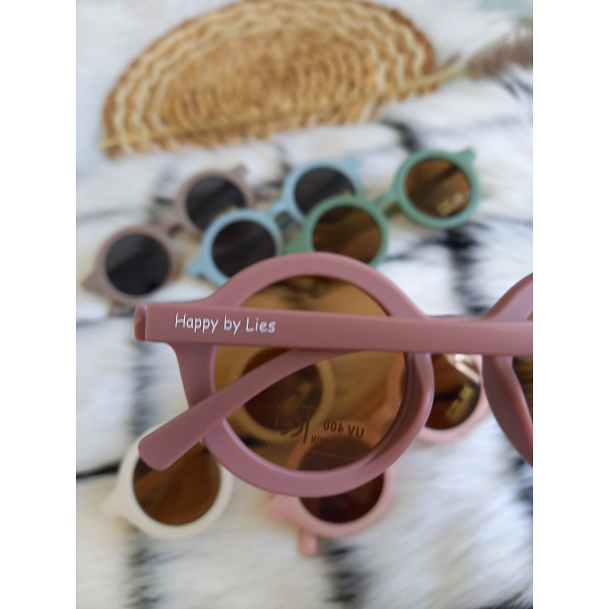 Zonnebril retro blush kids | Kinderzonnebril