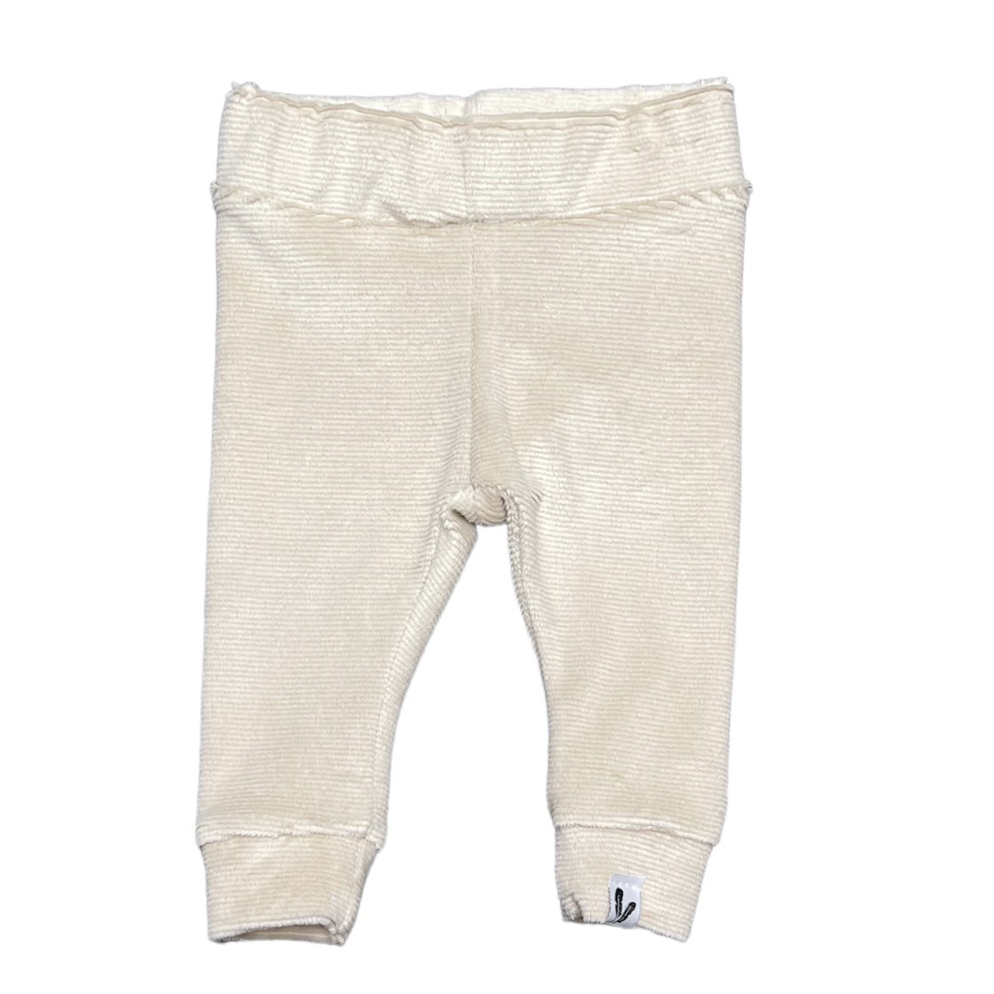 Newborn broekje small cord light beige
