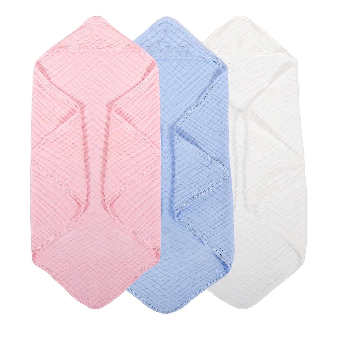 Babydoek met Capuchon – 100% Katoen, Extra Zacht & Ademend