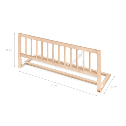 Bedbarrière “Klassik” Opvouwbaar – Massief Beuken, 90 cm | Pinolino®