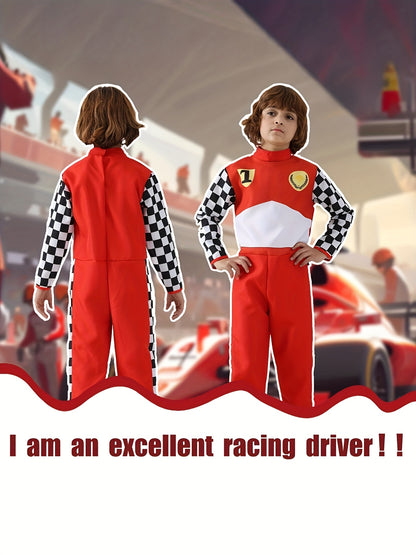Tweedelige Racepak Set voor Jongens