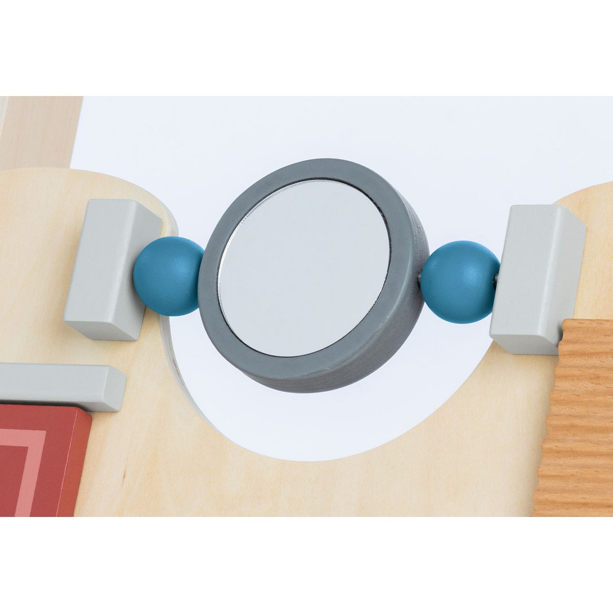 Pinolino Activity Walker “Titus” – Blauw | Houten Loopwagen met Remsysteem & Speelfuncties