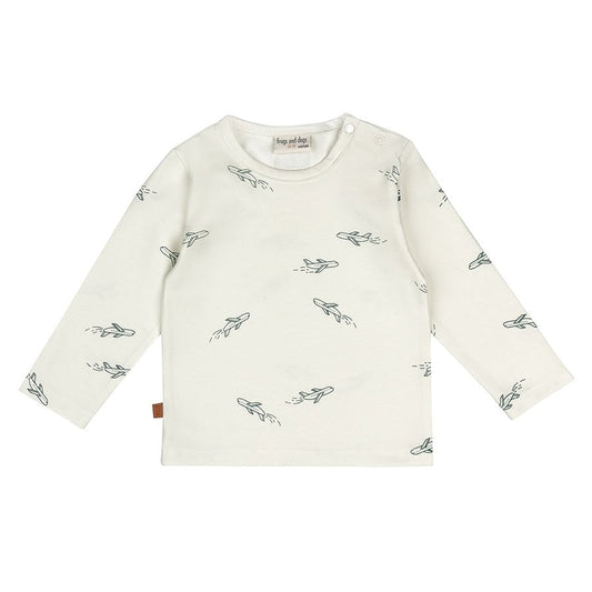 Pilot Club Kids Shirt Airplane | Wit alyssum