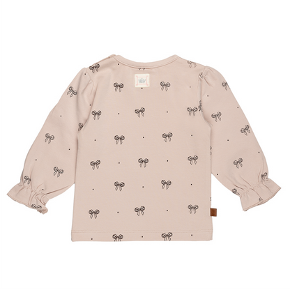 Ballerina Kids Shirt Bow | Sepia Rose
