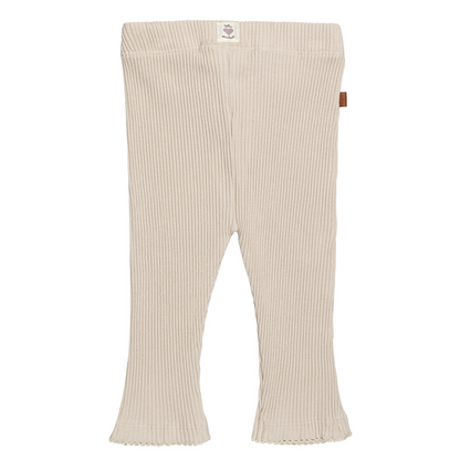 Baby Rib Legging | Zilvergrijs