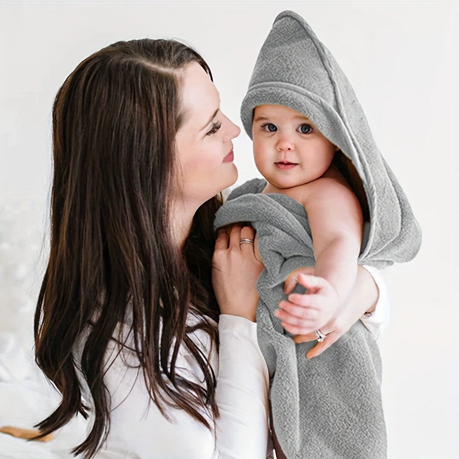 Baby & Peuter Badhanddoek – Superzacht & Sneldrogend (100% Polyester)