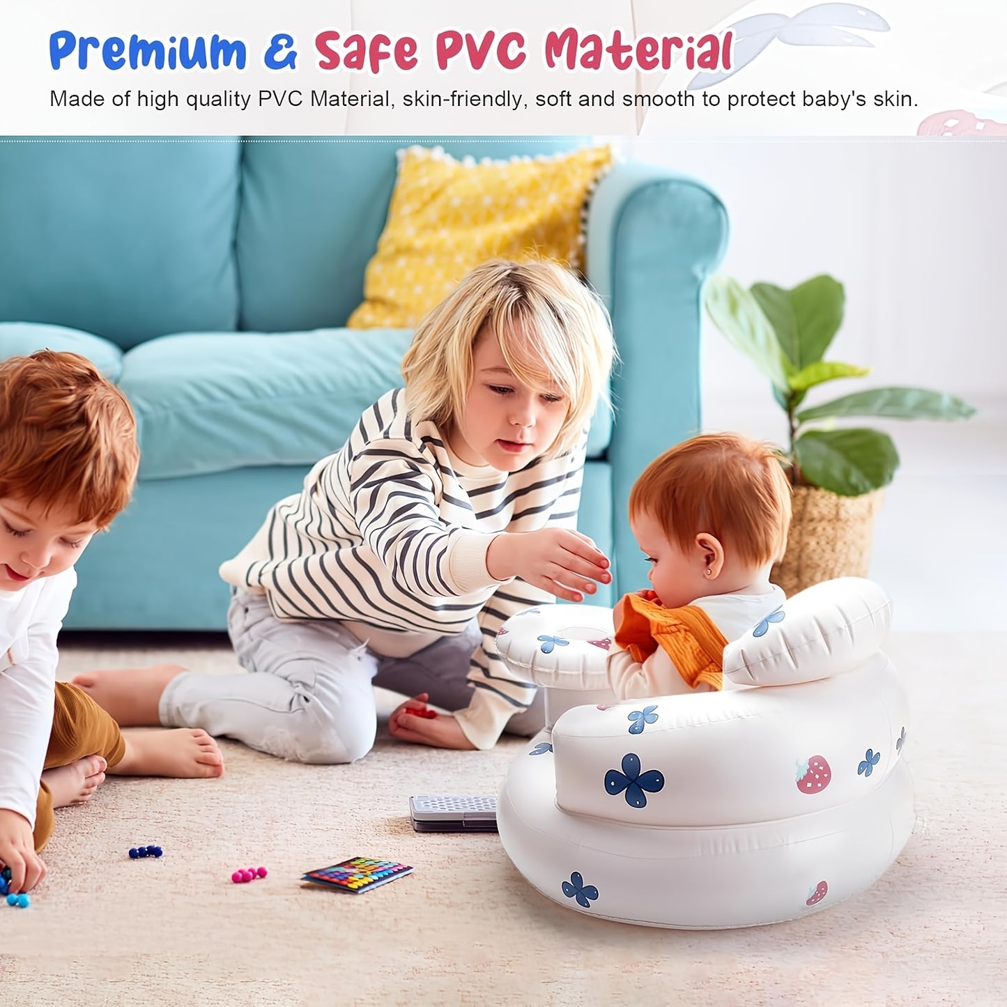 Baby Training stoel – Veilig & Comfortabel Opblaasbaar Zitje