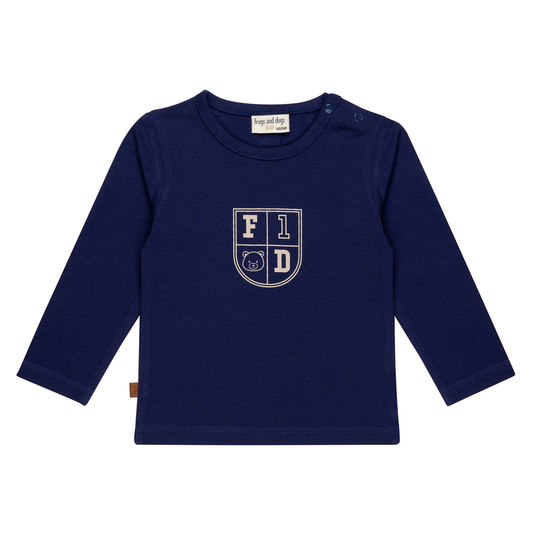 Baby Shirt Shield | Patriot blauw