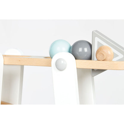 Pinolino Knikkerbaan “Kuno” – Houten Marble Run met Ballen & Auto | Vanaf 1,5 jaar