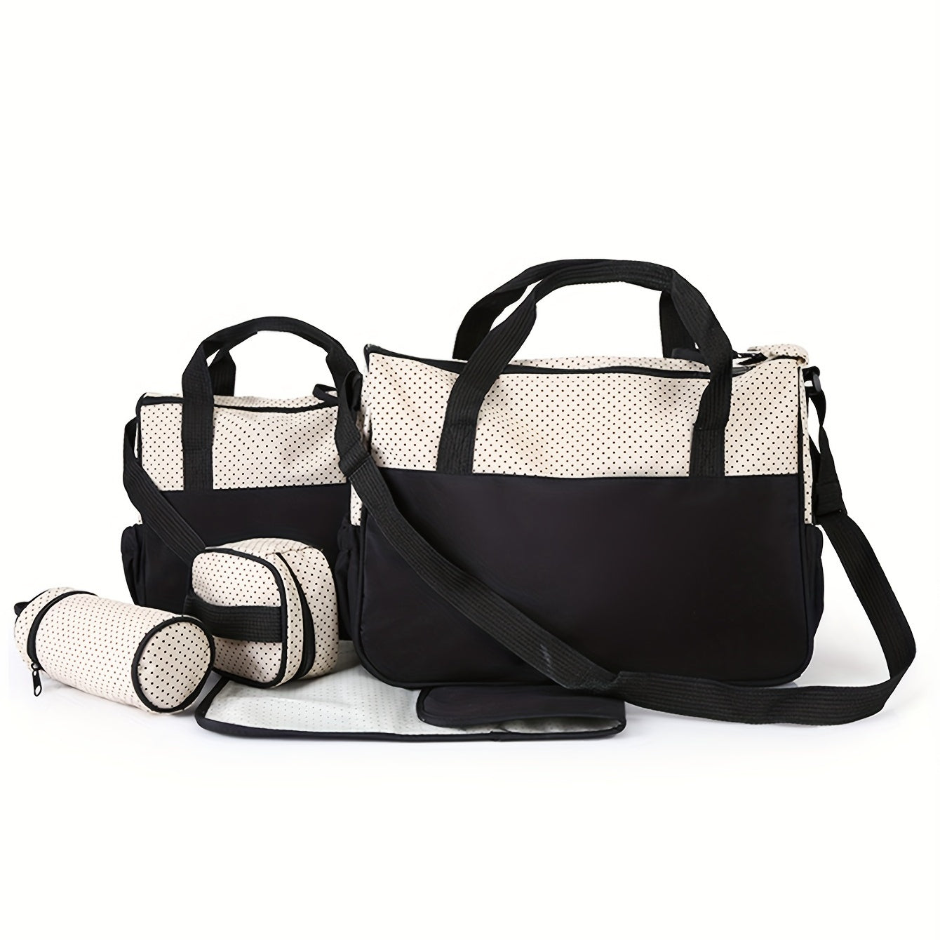 5-Delige Luiertas Set – Multifunctioneel & Ruim