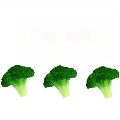 Set van 3 Broccoli Modellen – Realistische Nepgroenten