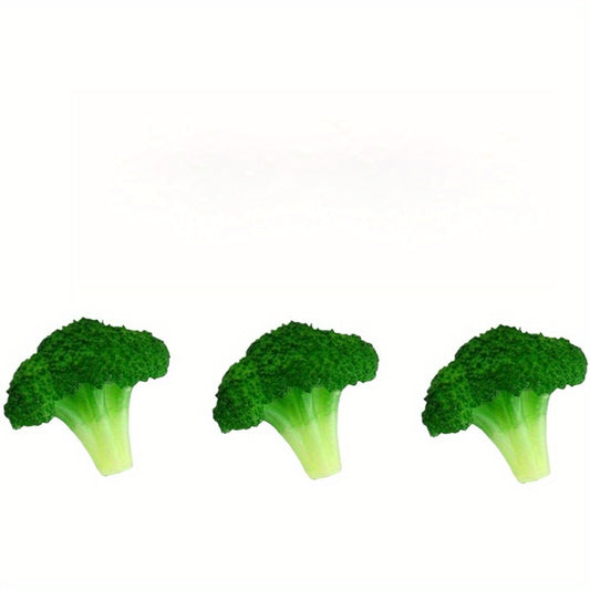 Set van 3 Broccoli Modellen – Realistische Nepgroenten