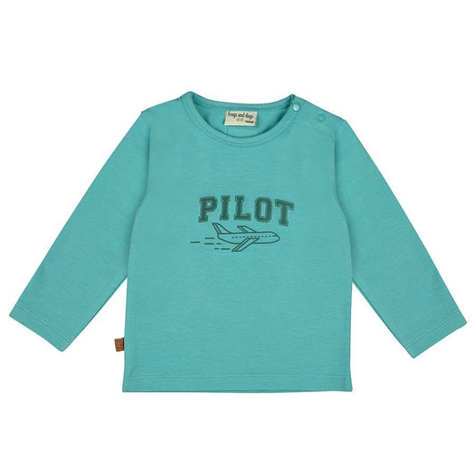 Pilot Club Kids Shirt Let's Fly | Aquazee
