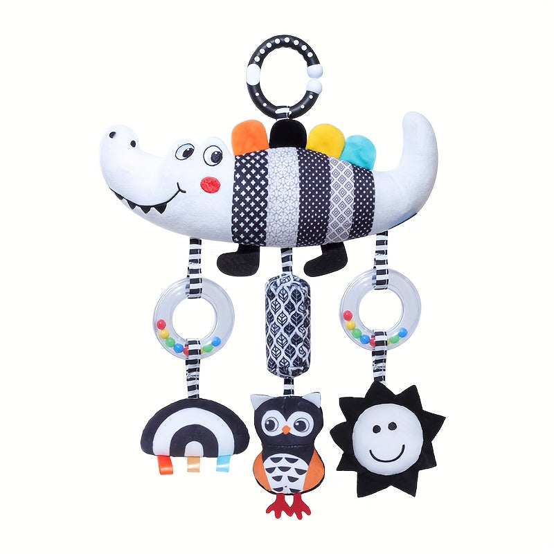 Zwart-Witte Baby Hangspeelgoed  , Kinderwagen & Bedhanger (0+ Maanden)