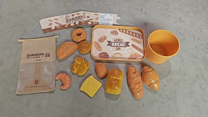 Realistische brood Speelset – 11/12/13 stuks | Duurzaam, Makkelijk Schoon te Maken