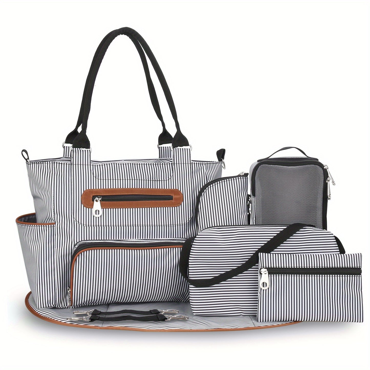 7-Delige Luiertas Set – Groot & Compleet
