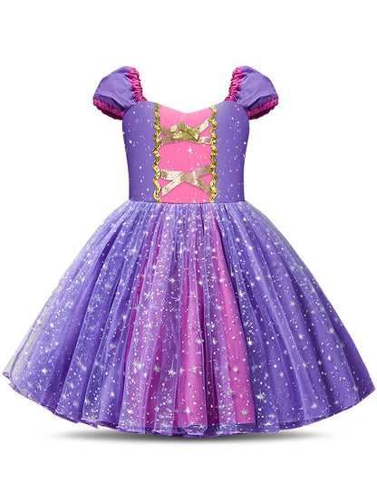 Paarse Prinsessenjurk voor Meisjes – Sprookjesachtig & Elegant