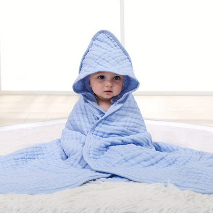 Babydoek met Capuchon – 100% Katoen, Extra Zacht & Ademend