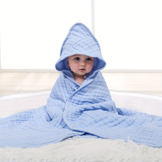 Babydoek met Capuchon – 100% Katoen, Extra Zacht & Ademend
