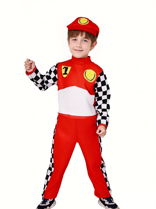 Tweedelige Racepak Set voor Jongens