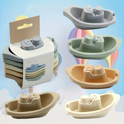 5-delige Stapelbare Badspeelgoed Set  | Educatief Water Speelgoed