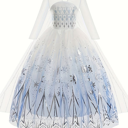 Witte Sneeuwprinses Jurk – Magisch & Elegant