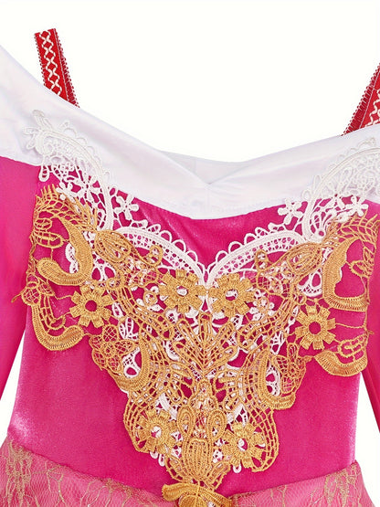 Sleeping Beauty Prinsessenjurk – Lange Mouwen & Elegant Design