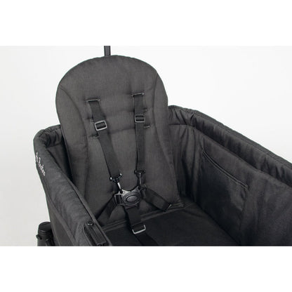 Pinolino Extra Stoel voor Vouwstroller “Cruiser” – Antraciet | Met 5-puntsgordel