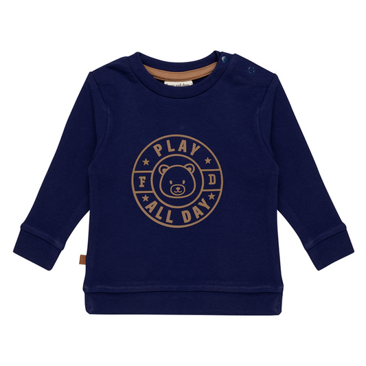 Baby Sweater Emblem | Patriot blauw