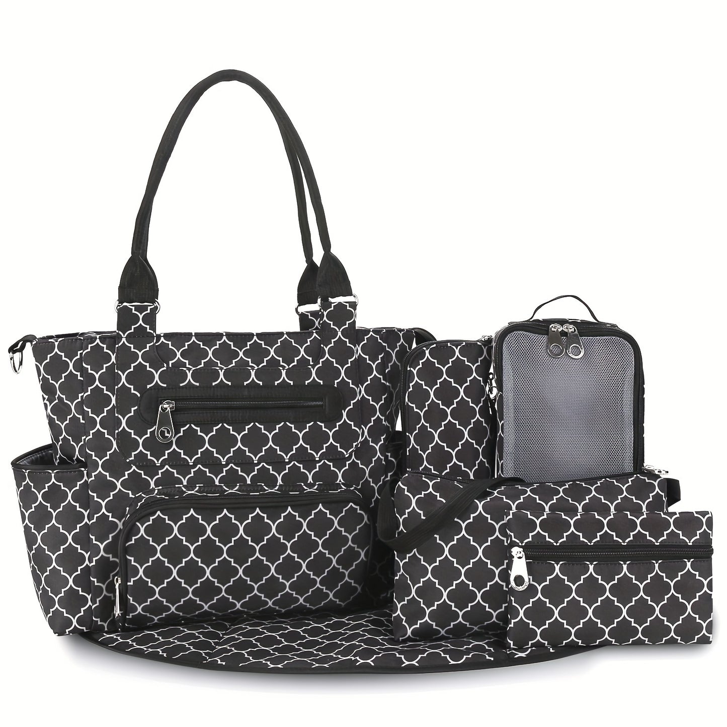 7-Delige Luiertas Set – Groot & Compleet