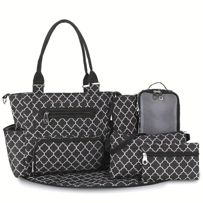 7-Delige Luiertas Set – Groot & Compleet