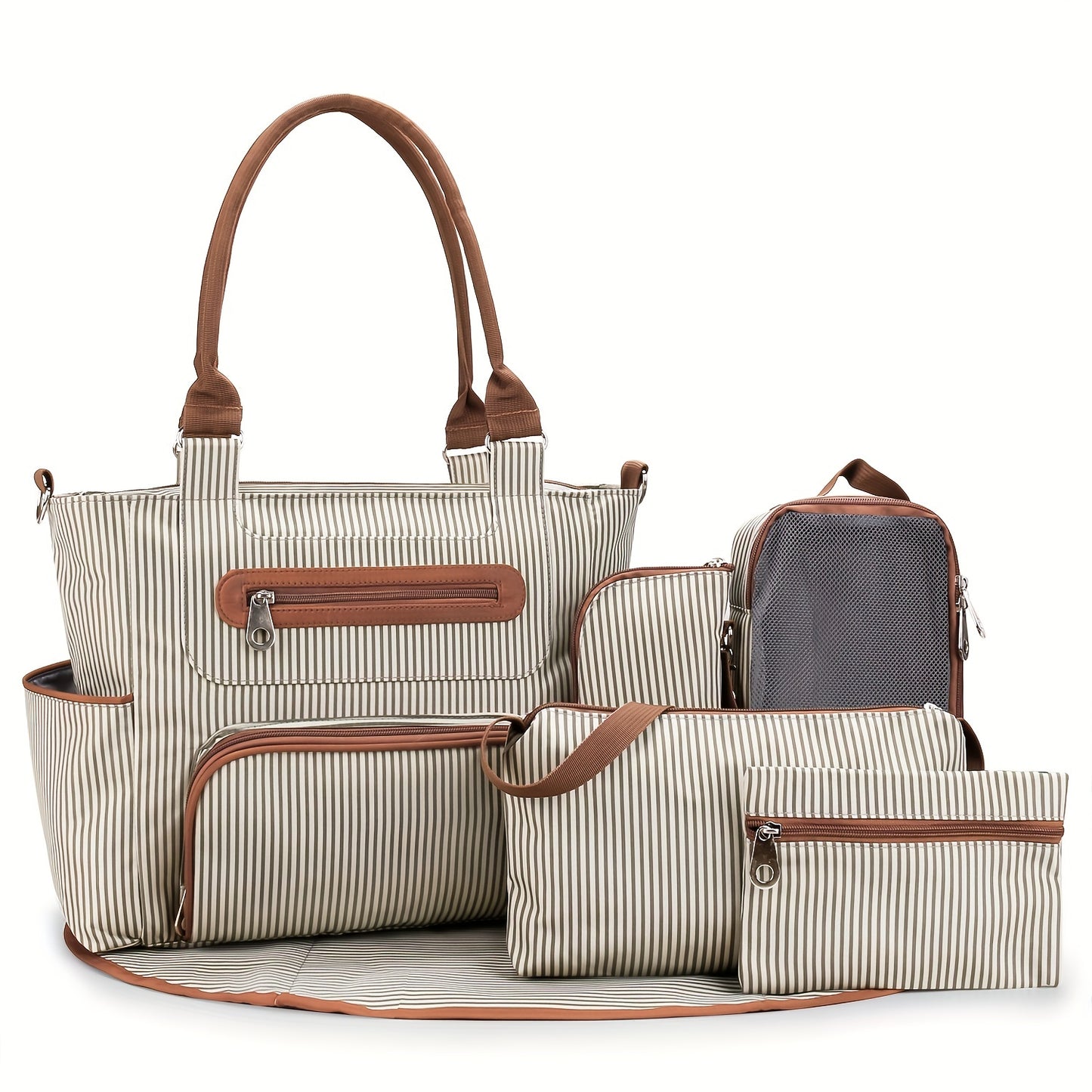 7-Delige Luiertas Set – Groot & Compleet