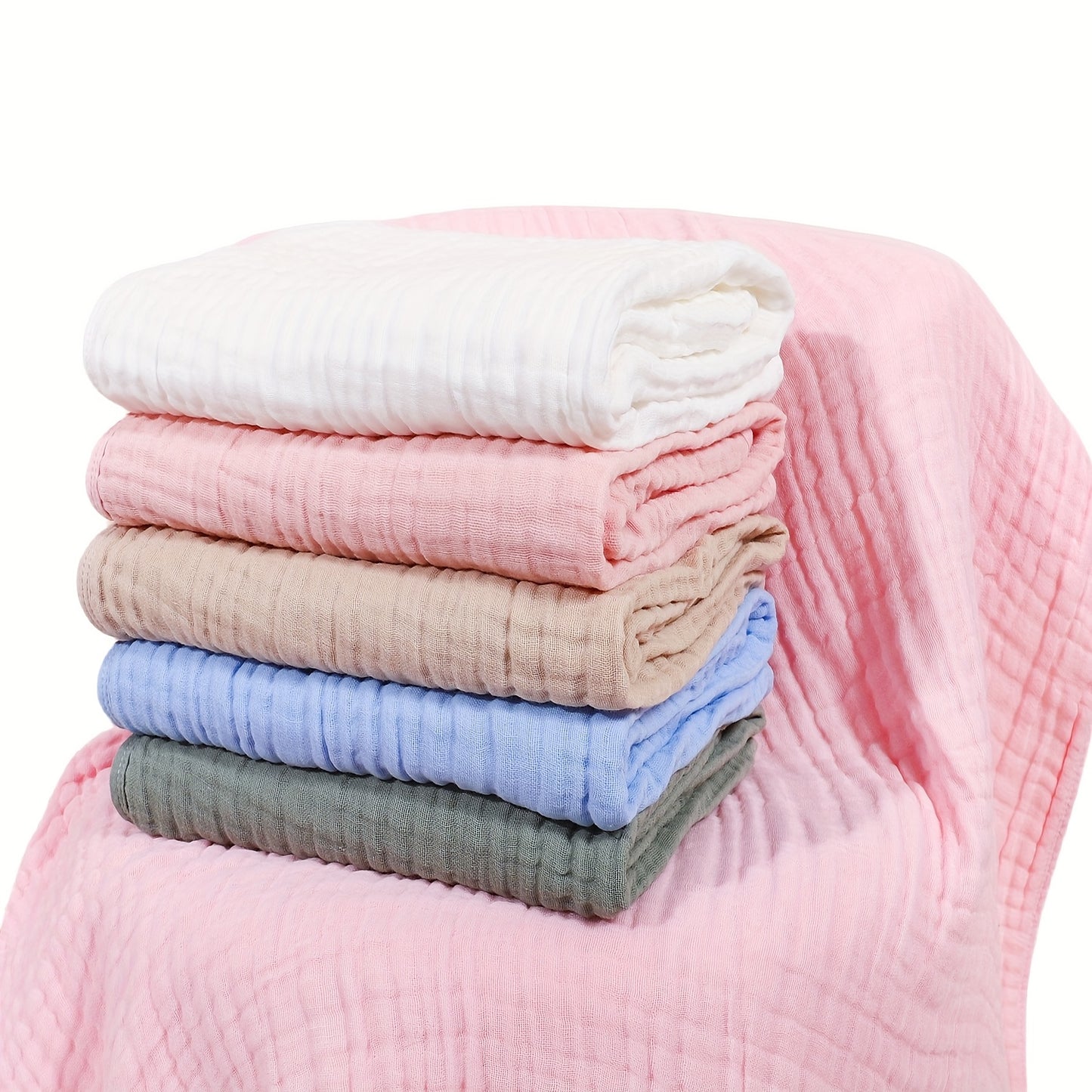 Babydoek met Capuchon – 100% Katoen, Extra Zacht & Ademend