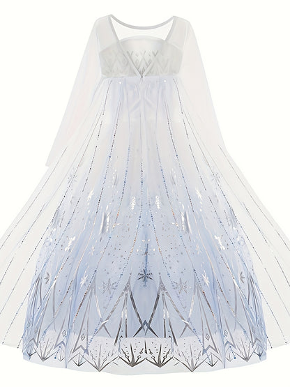 Witte Sneeuwprinses Jurk – Magisch & Elegant