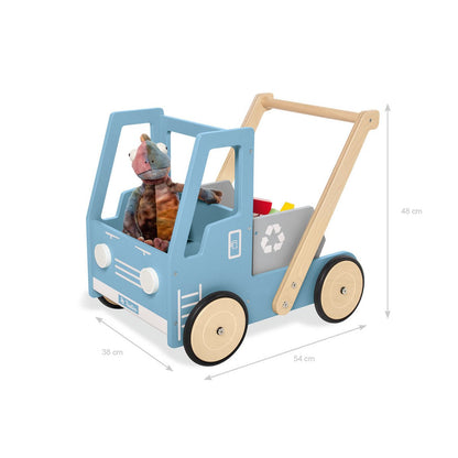 Baby Walker “Tipping Truck Fred” – Met Remsysteem & Kantelbak | Pinolino®