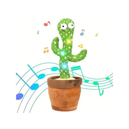 Dansende & Pratende Cactus – Muzikaal Speelgoed dat Zingt, Praat en Herhaalt voor Baby’s en Kinderen