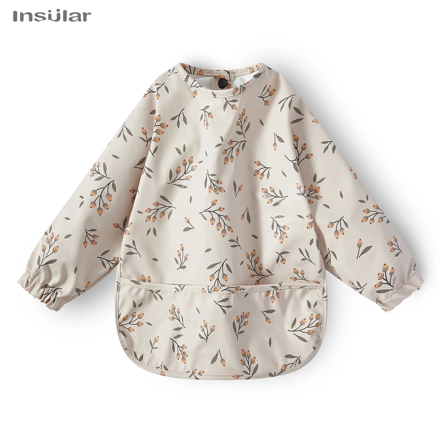 Baby Slab met Lange Mouwen & Zakje – Waterdicht, Full Cover