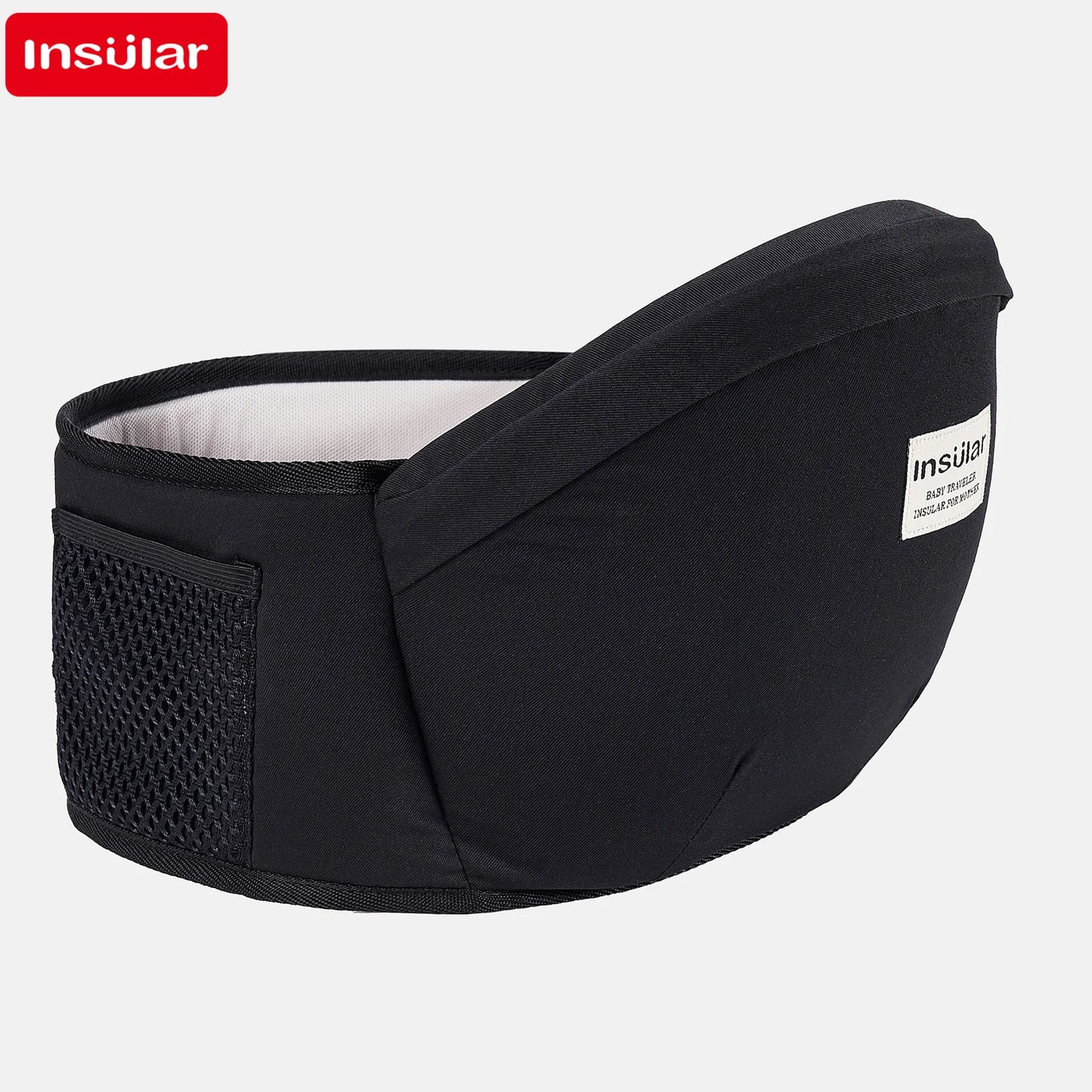 Ergonomische Baby Draagriem met Heupzitje ,Verstelbare Heupdrager & Rugsteun