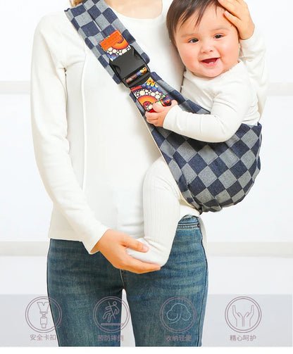 Multifunctionele Baby & Peuter Draagdoek – Comfortabel en Veilig