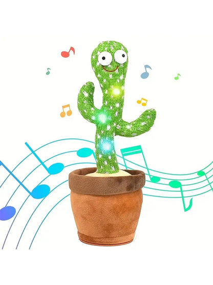 Dansende & Pratende Cactus – Muzikaal Speelgoed dat Zingt, Praat en Herhaalt voor Baby’s en Kinderen