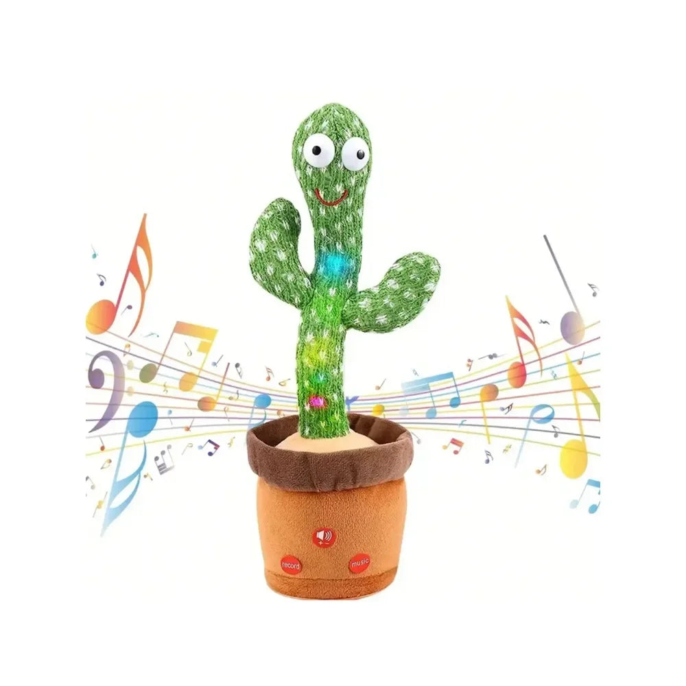Dansende & Pratende Cactus – Muzikaal Speelgoed dat Zingt, Praat en Herhaalt voor Baby’s en Kinderen