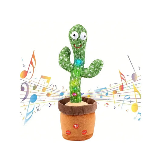 Dansende & Pratende Cactus – Muzikaal Speelgoed dat Zingt, Praat en Herhaalt voor Baby’s en Kinderen