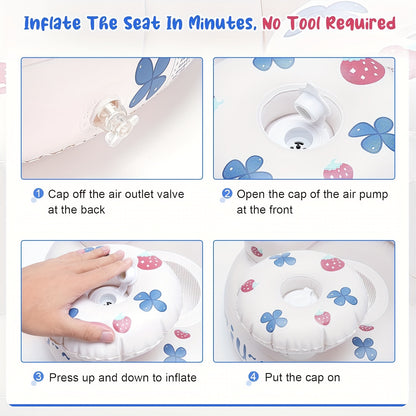 Baby Training stoel – Veilig & Comfortabel Opblaasbaar Zitje
